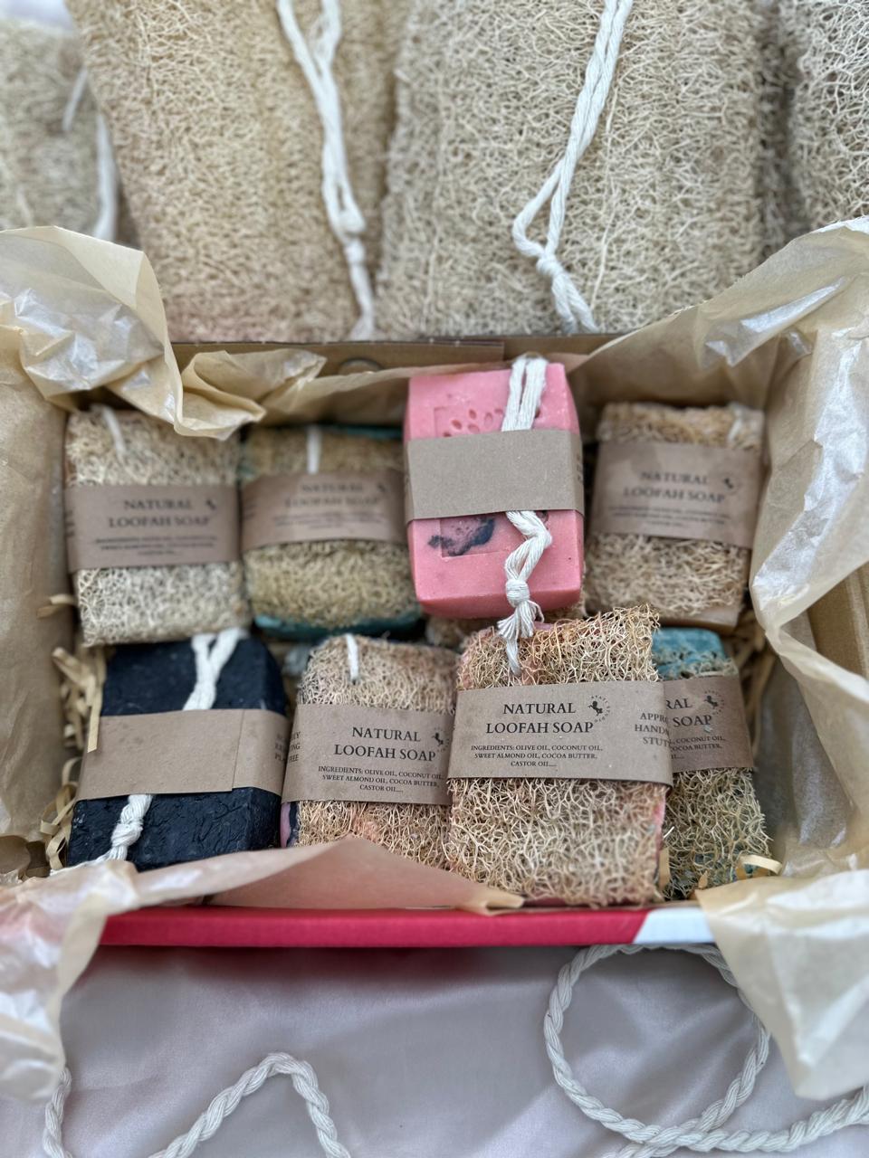 Natural Loofah Soap - 100g