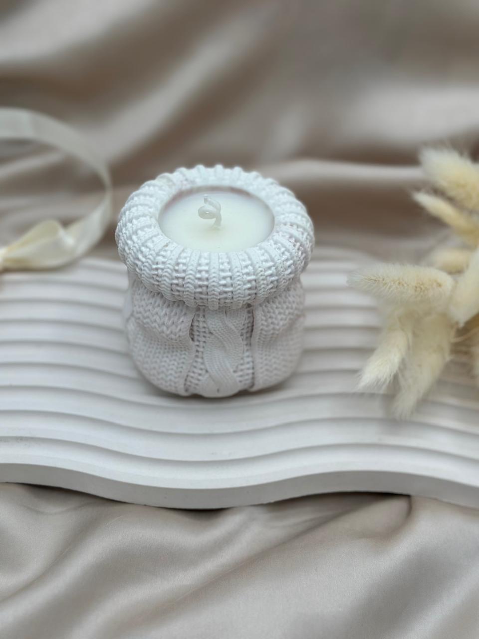 Cozy Knit Candle