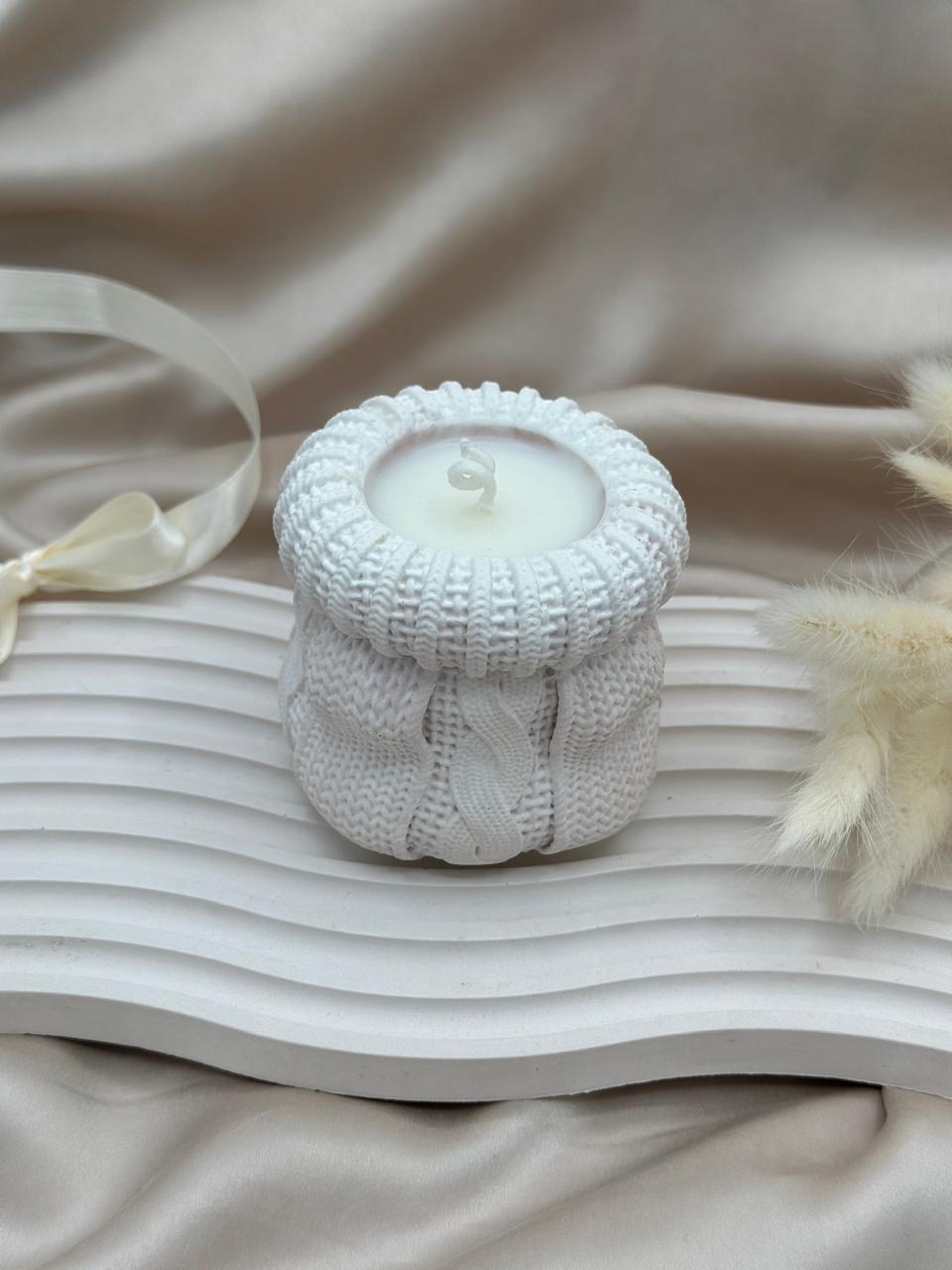 Cozy Knit Candle