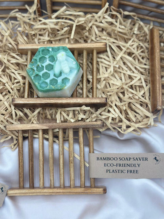 Bamboo Soap Rack