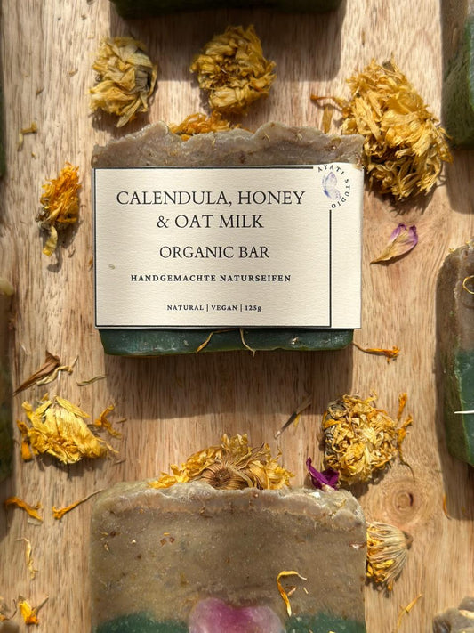 Calendula, Honey & Oat Milk – Soothing Nourishment – Sensitive & All Skin Types