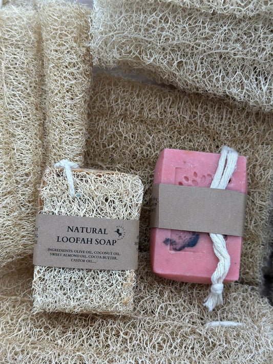 Natural Loofah Soap - 100g