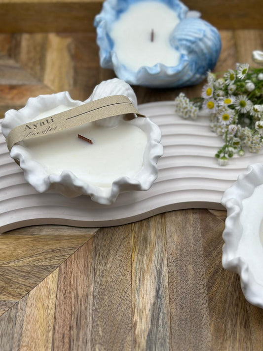 Seashell Candle