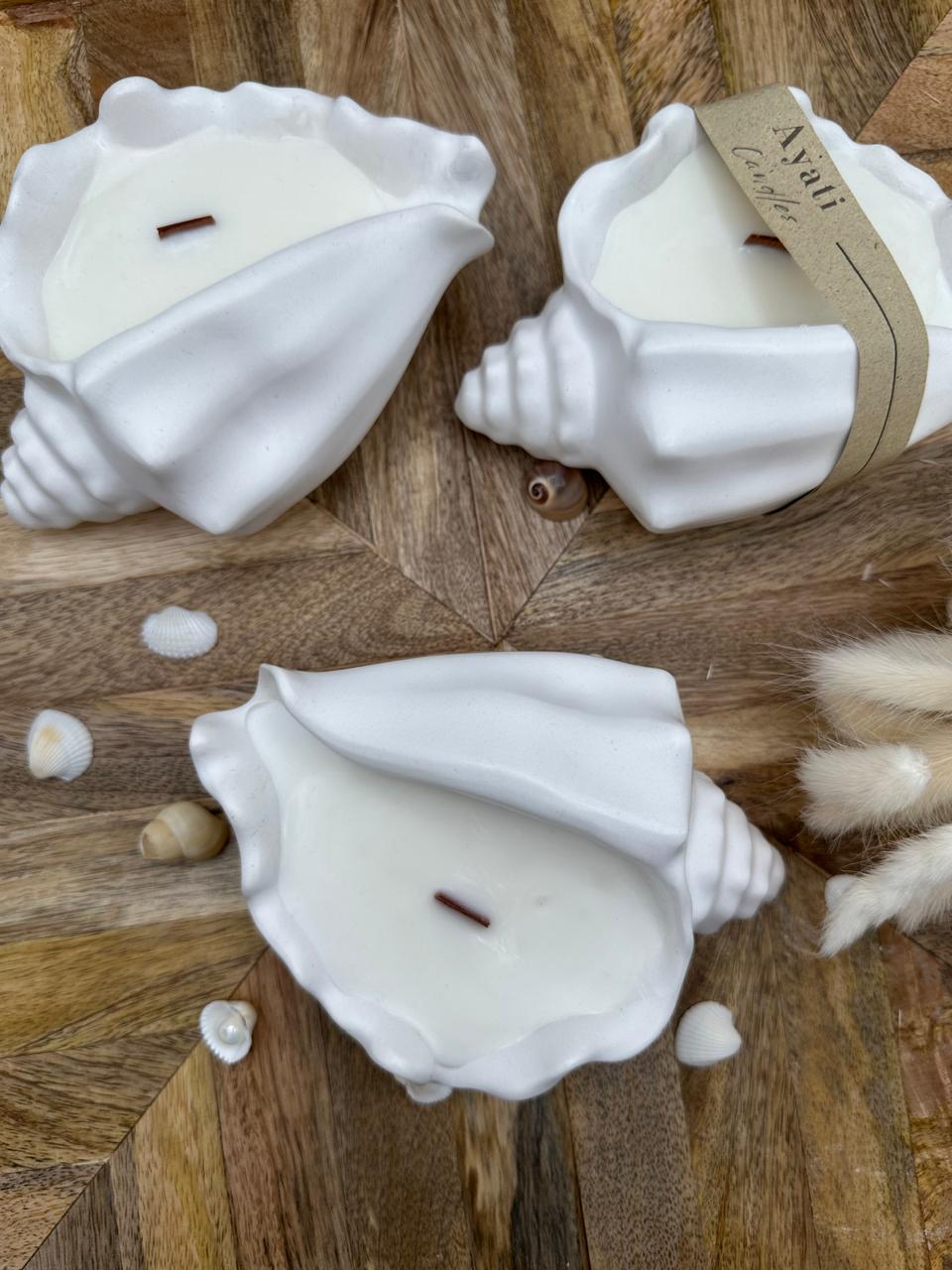 Seashell Mini Candle